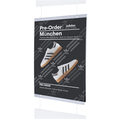 APET Plastficka med 4 hål - A3