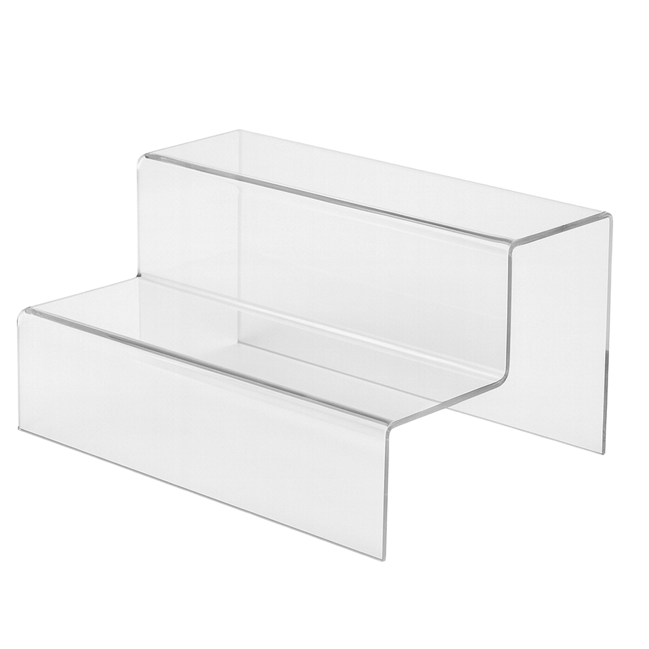 Akryl Display Trappa - 2 Steg - 300 x 220 x 160 mm