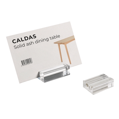 Akryl Prisskyltshållare - 25 mm