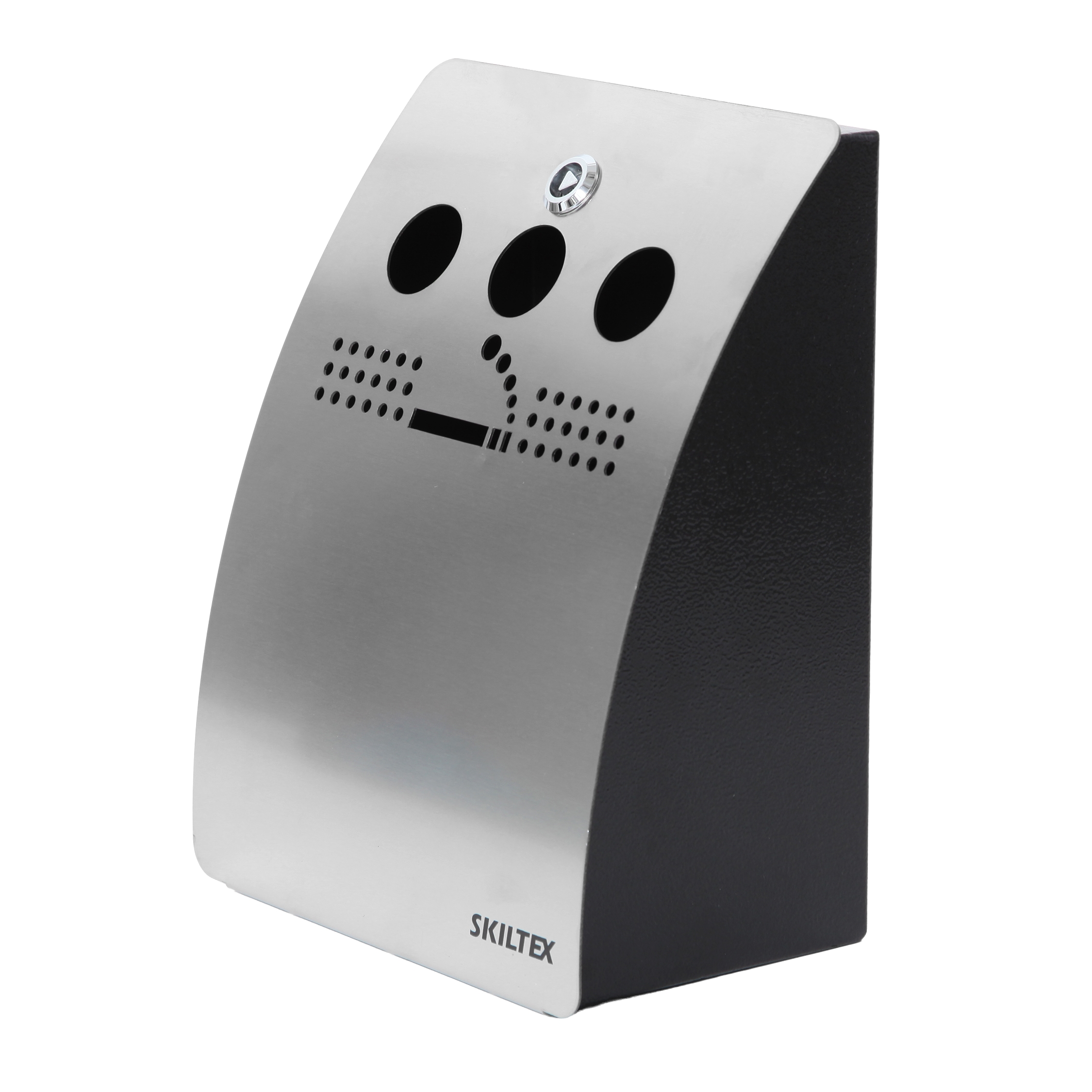 AshMax Diablo utomhus askkopp - Rostfri stålfront