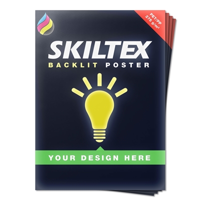 Backlight-posters med eget tryck