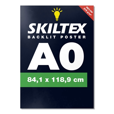 Backlit affisch med eget tryck - A0