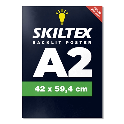 Backlit affisch med eget tryck - A2