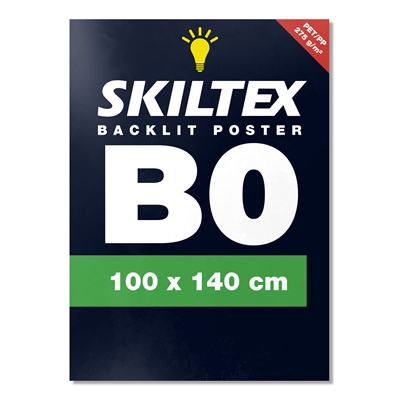 Backlit affisch med eget tryck - B0 - 100x140 cm