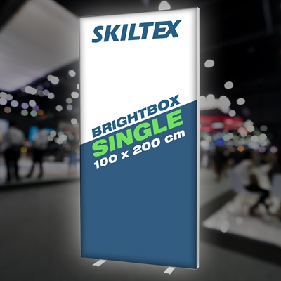 BrightBox Single LED Ljusvägg - 100x200 cm - Inkl. tryck
