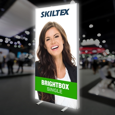 BrightBox Single LED Ljusvägg - 100x200 cm - Inkl. tryck