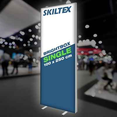 BrightBox Single LED Ljusvägg - 100x250 cm - Inkl. tryck