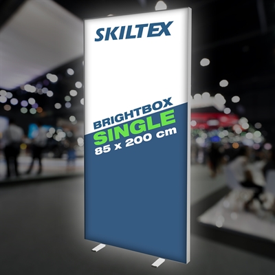 BrightBox Single LED Ljusvägg - 85x200 cm - Inkl. tryck