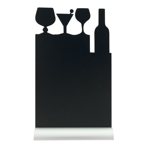 Cocktail Silhouette Menytavla till bord - A4