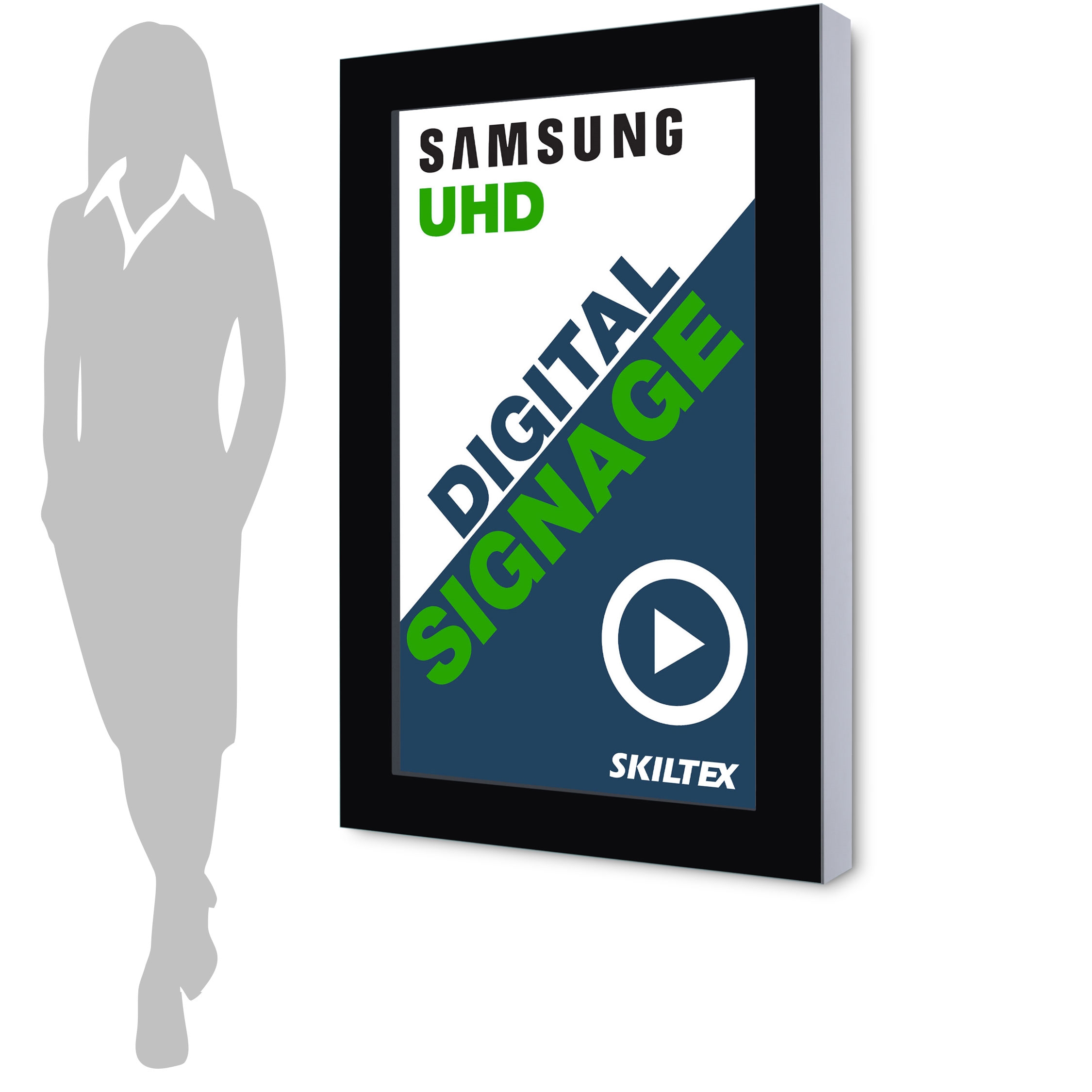 Digital Wall Panel - Infoskärm för vägg 50"