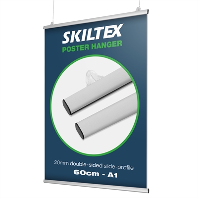 Dubbelsidig Posterlist - 59,4 cm - A1 | 20mm profil
