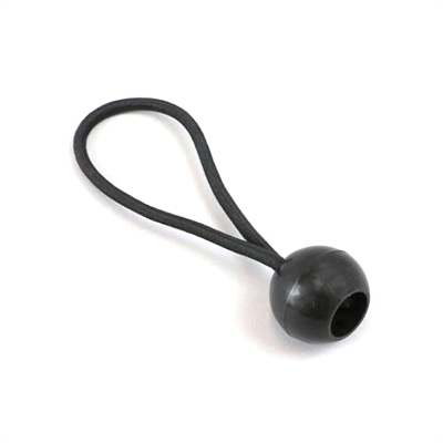 Elastisk snodd med kula - 12 cm