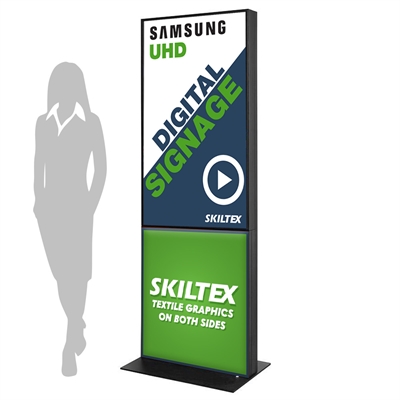 Fabric Totem Digital Skylt inkl. Print - 50"