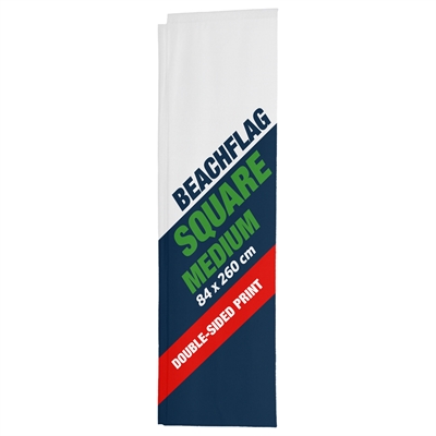 Flagga till Beachflagga Square - MEDIUM - 84x260 cm