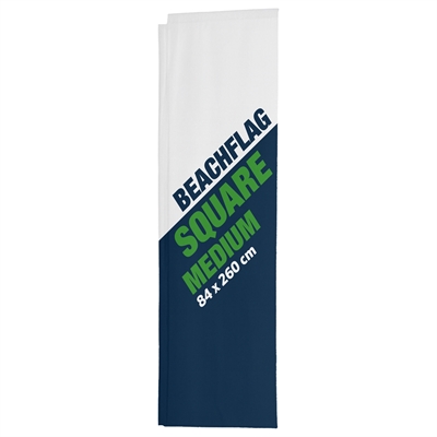 Flagga till Beachflagga Square - MEDIUM - 84x260 cm