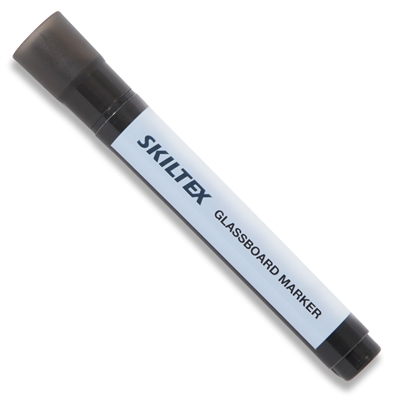 Glastavla marker - Svart