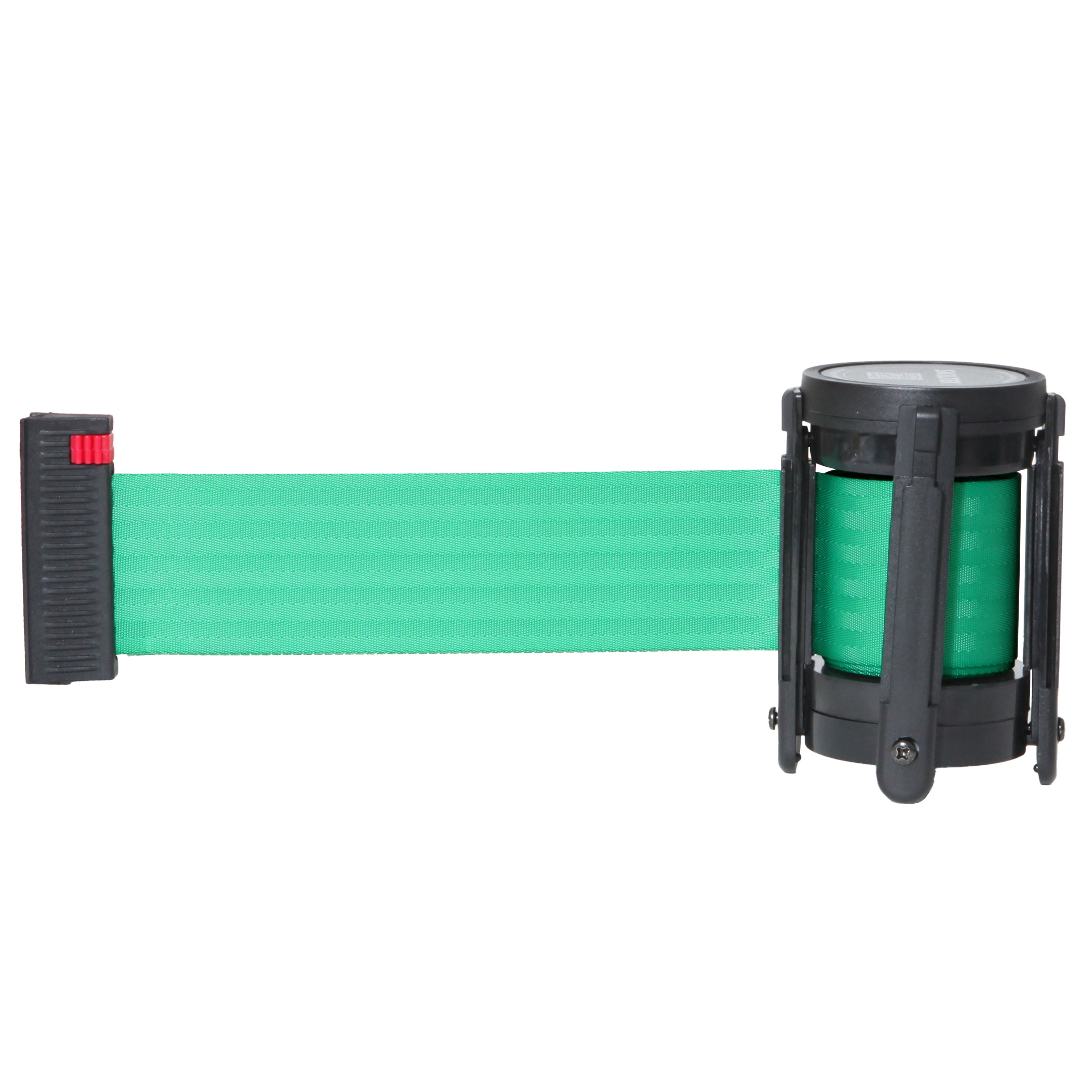 Grön rullband till avspärrningsstolpar - 3 meter