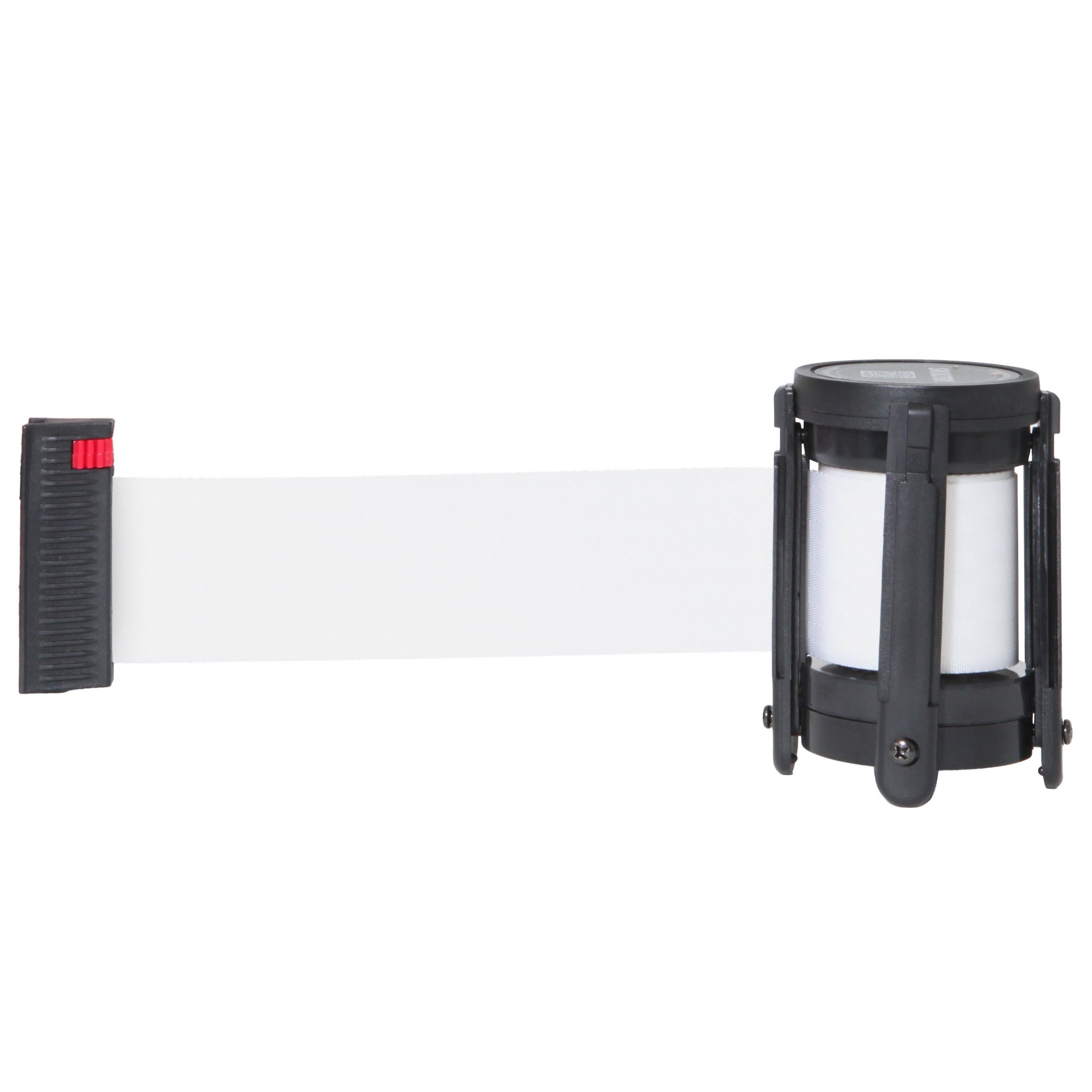 Vit rullband till avspärrningsstolpar - 3 meter