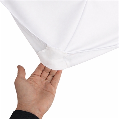 Överdrag till Ståbord Ø80 cm - Vit