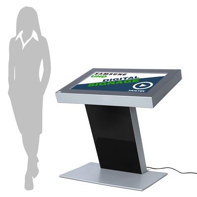 InfoPro Digital Kiosk med 43" Display - Svart