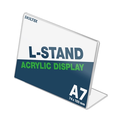 L-Ställ Liggande Akrylställ - A7