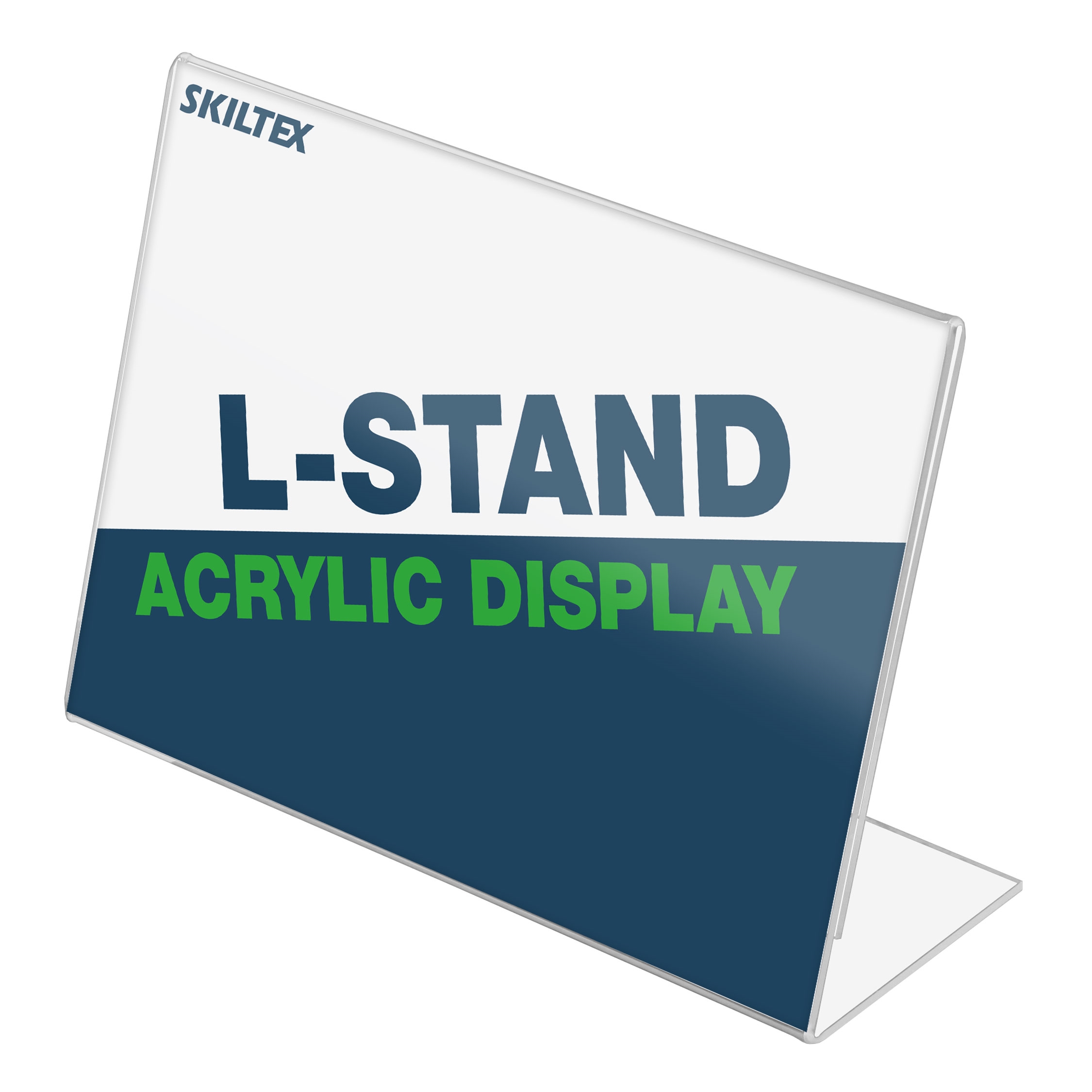 L-Ställ Liggande Akrylställ