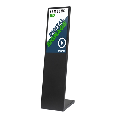 L-Stand Digital skylt - Svart