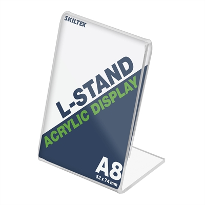 L-Ställ Stående Akrylställ - A8