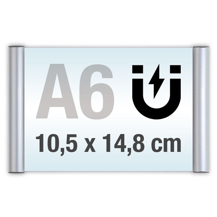 Magnetisk Snap Dörrskylt / Väggskylt - A6