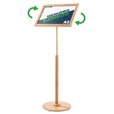 MenuPro Bambu Infoställ - A3