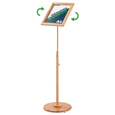MenuPro Bambu Infoställ - A4