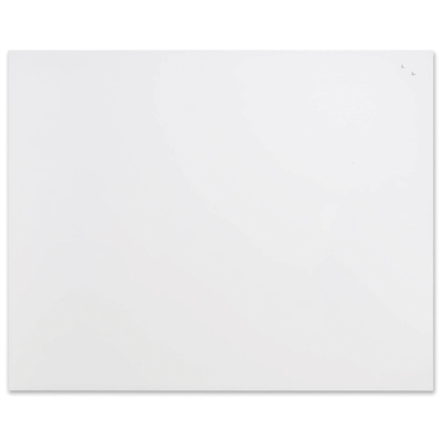 NAGA Pure White glasstavla