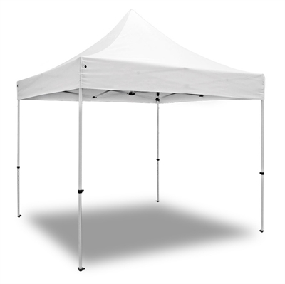 Vitt Reklamtält utan tryck - 3x3 meter