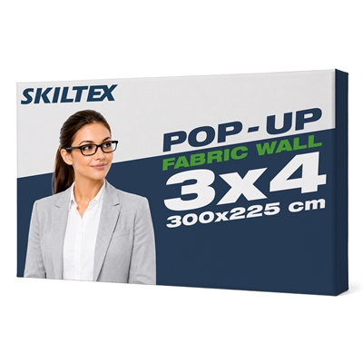 Pop-Up Wall Fabric 3x4 - 300x225 cm - Inkl. tryck