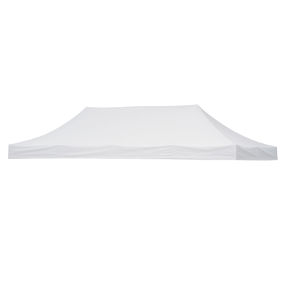 Pop up tält tak - Vit - 3x6 meter - Utan tryck