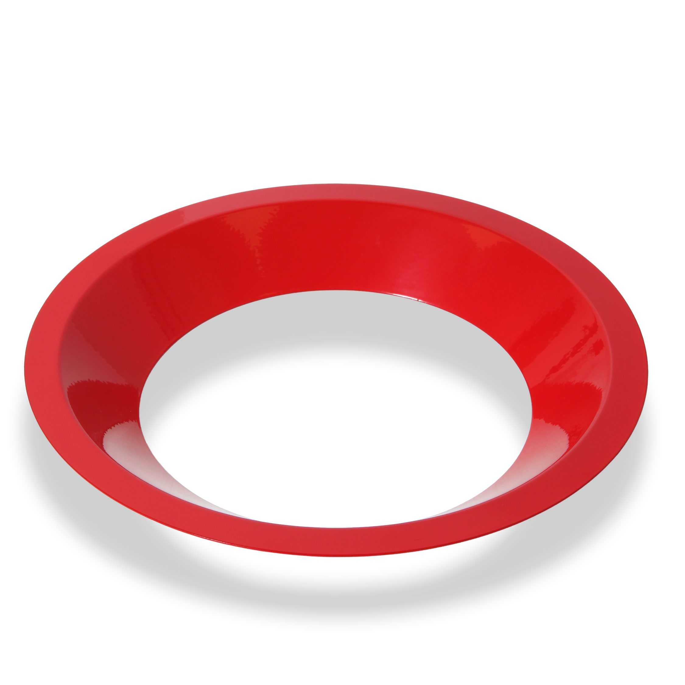 Röd metallock till Duo & Trio Avfallsstationer