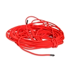 Rött elastiskt rep till Museo stolpar - 25 meter