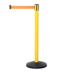 SafetyMaster avspärrningsstolpe med orange band