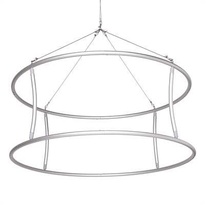 Zipper Takbanner Rund - Ø 152 cm