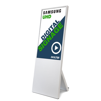 Spectrum Digital gatupratare med 43" Display - Vit