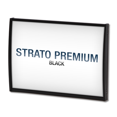 Strato Premium Svart Kontorsskylt / Dörrskylt
