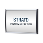 Strato Premium Kontorsskylt / Dörrskylt - 53x150 mm