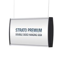 Strato Premium Dubbelsidig Takhängdskylt - 105x600 mm