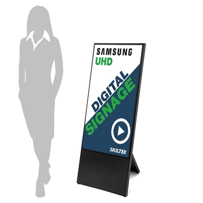 Stream-Line Digital gatupratare med 43" Display - Svart