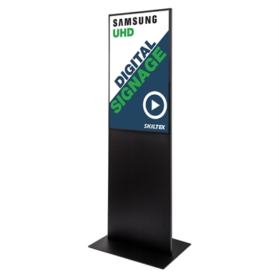 Stream-Line Totem Digital Skylt med 43" Display - Svart