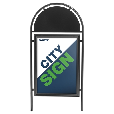Topdelar till City Sign Gatupratare - svart