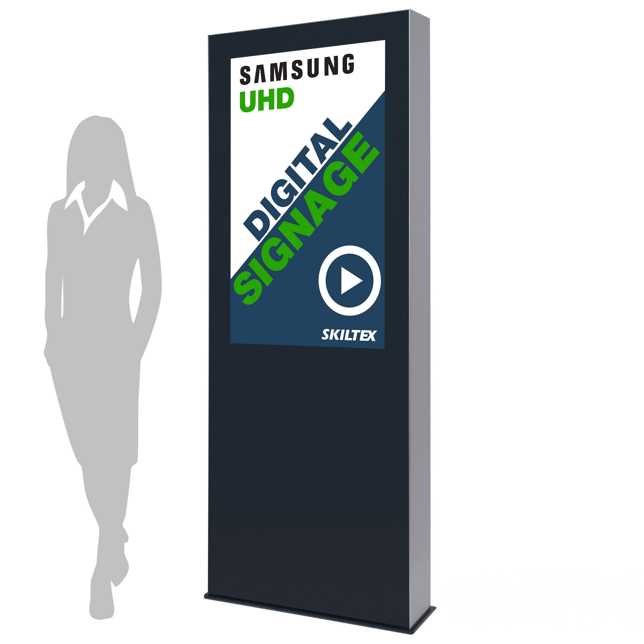 Digital Totem Skylt till utomhusbruk - 55"