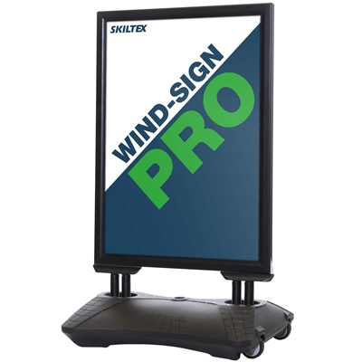 Wind-Sign Pro Svart Gatupratare