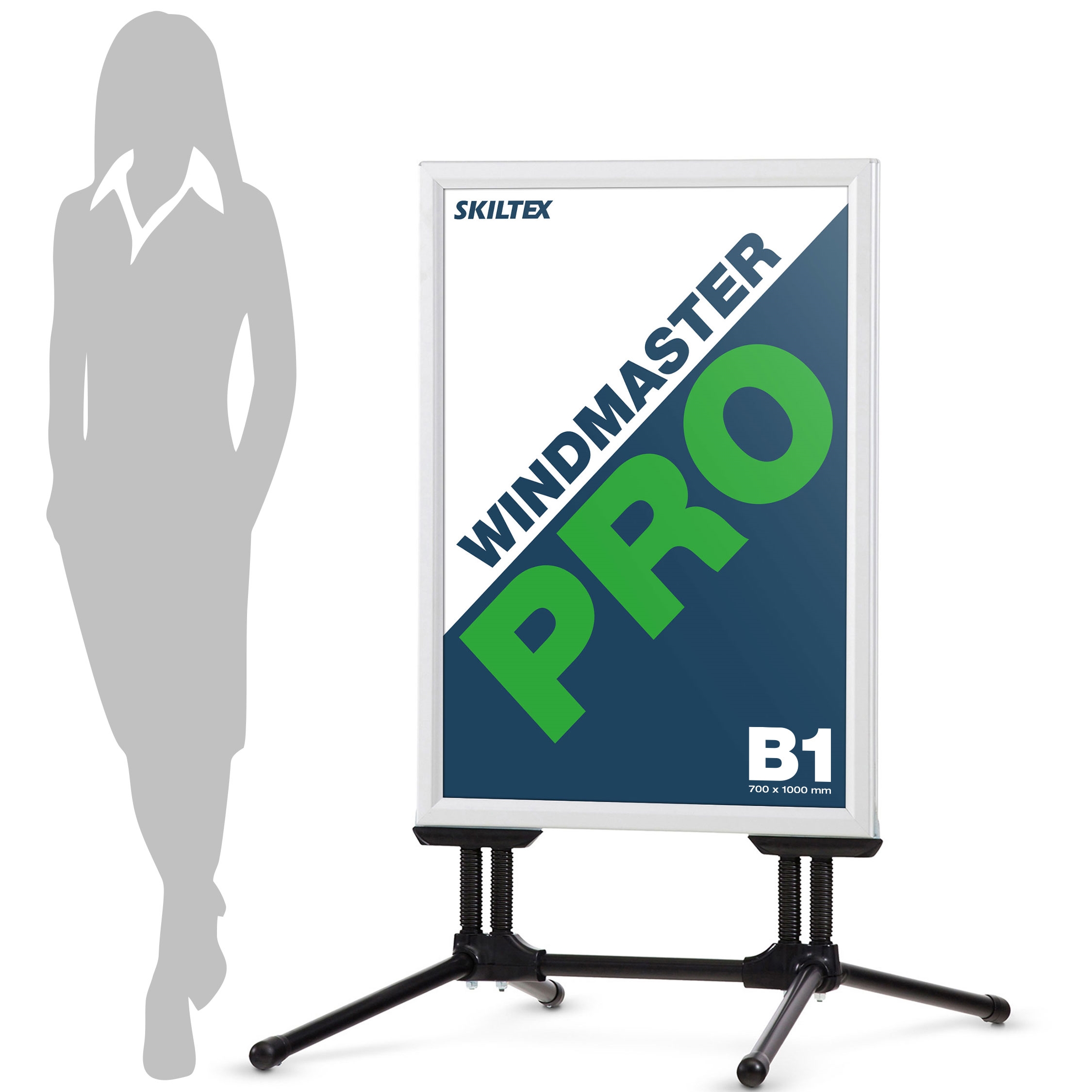 WindMaster Pro Trottoarpratare - 70x100 cm