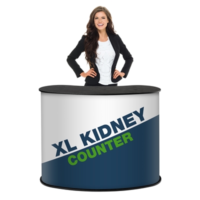 XL Kidney Mässbord - Inkl. tryck